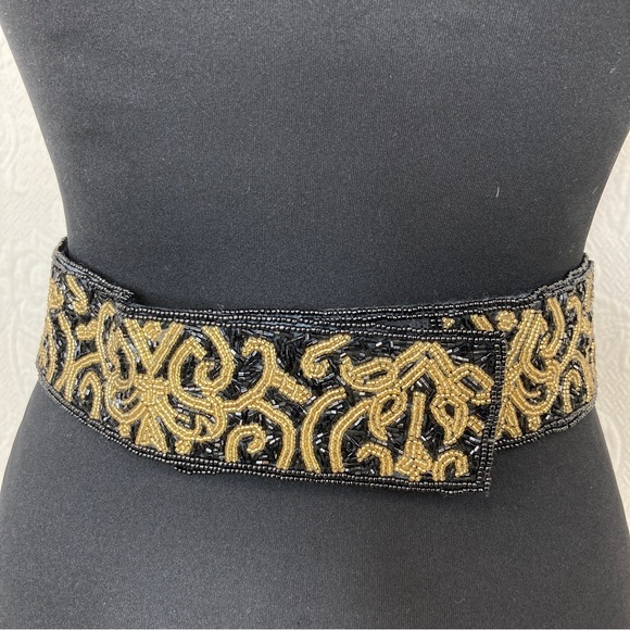 Talbots Fully Beaded Belt - Picture 3 of 8
